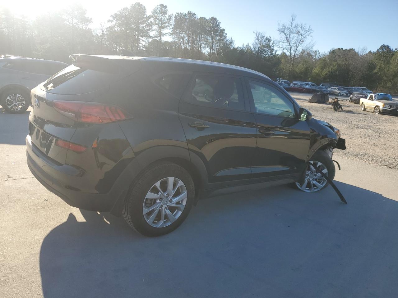 2021 Hyundai Tucson VIN KM8J33A49MU353247 Copart auction photo, front end damage thumbnail 3