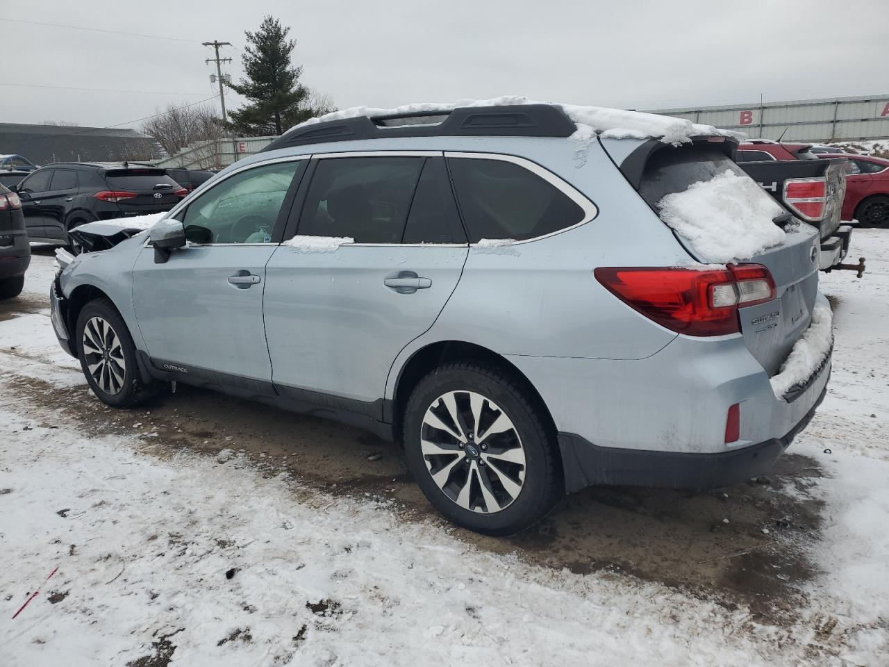 2017 Subaru Outback VIN 4S4BSENC2H3434333 Copart auction photo, front end damage thumbnail 2