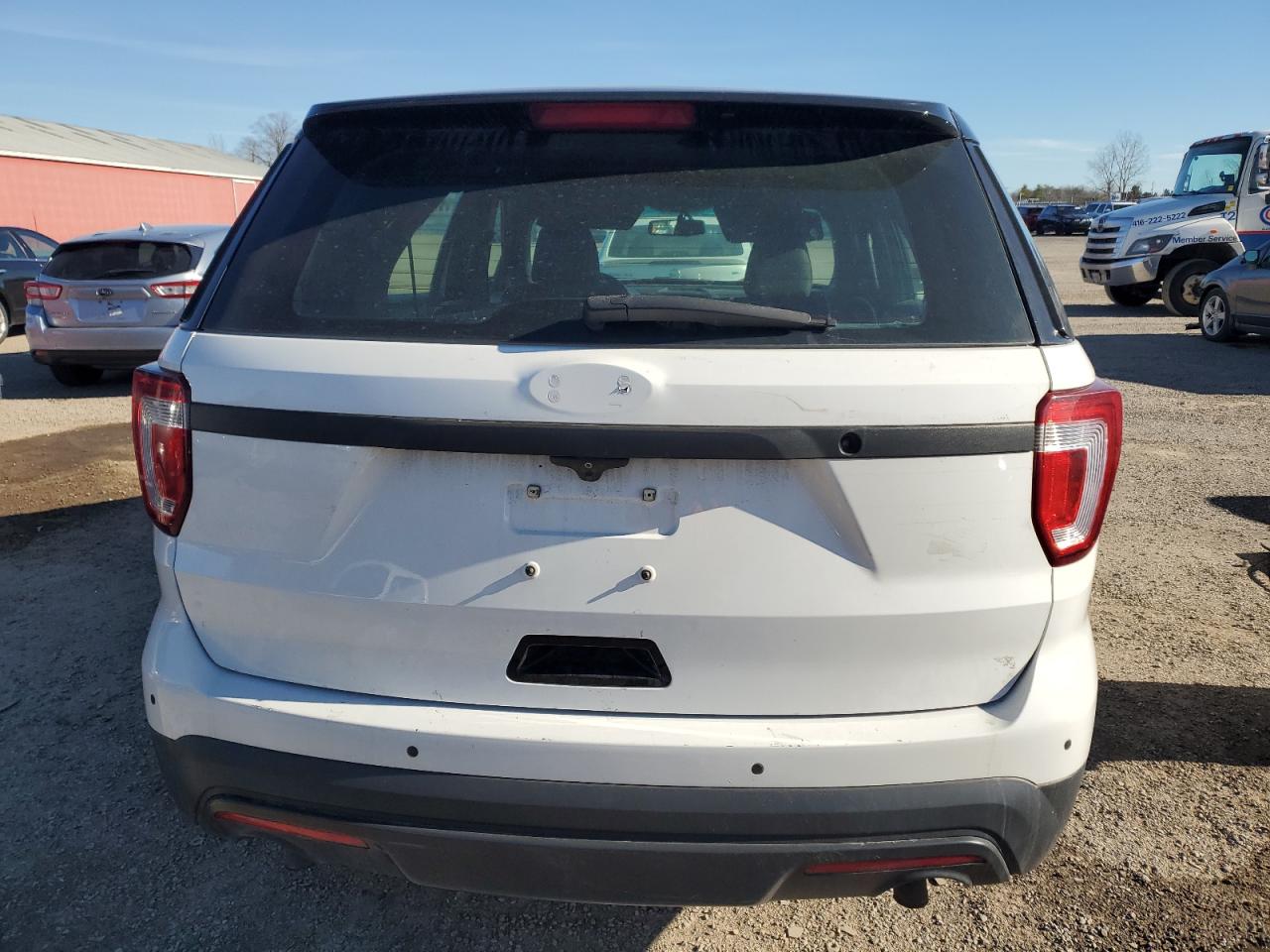 2017 Ford Explorer VIN 1FM5K8ARXHGA64007 Copart auction photo, side / front end damage thumbnail 6