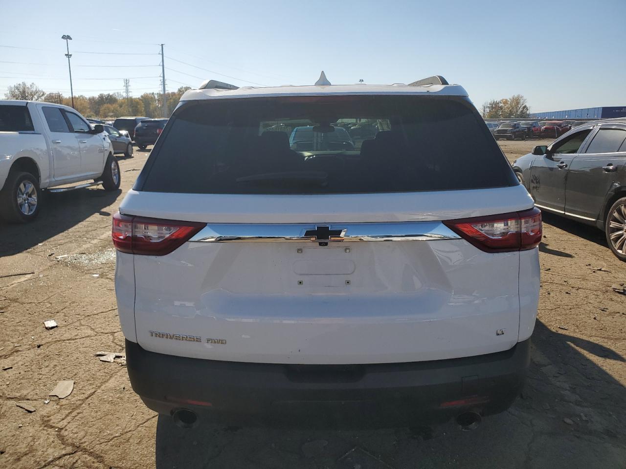 2020 Chevrolet Traverse VIN 1GNEVGKW1LJ206841 Copart auction photo, undercarriage damage thumbnail 6