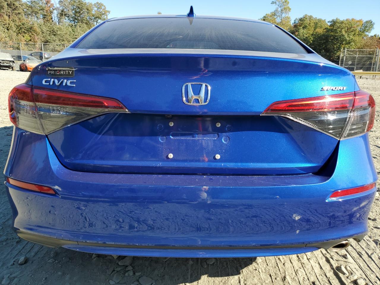 2022 Honda Civic VIN 2HGFE2F52NH602171 Copart auction photo, front end damage thumbnail 6