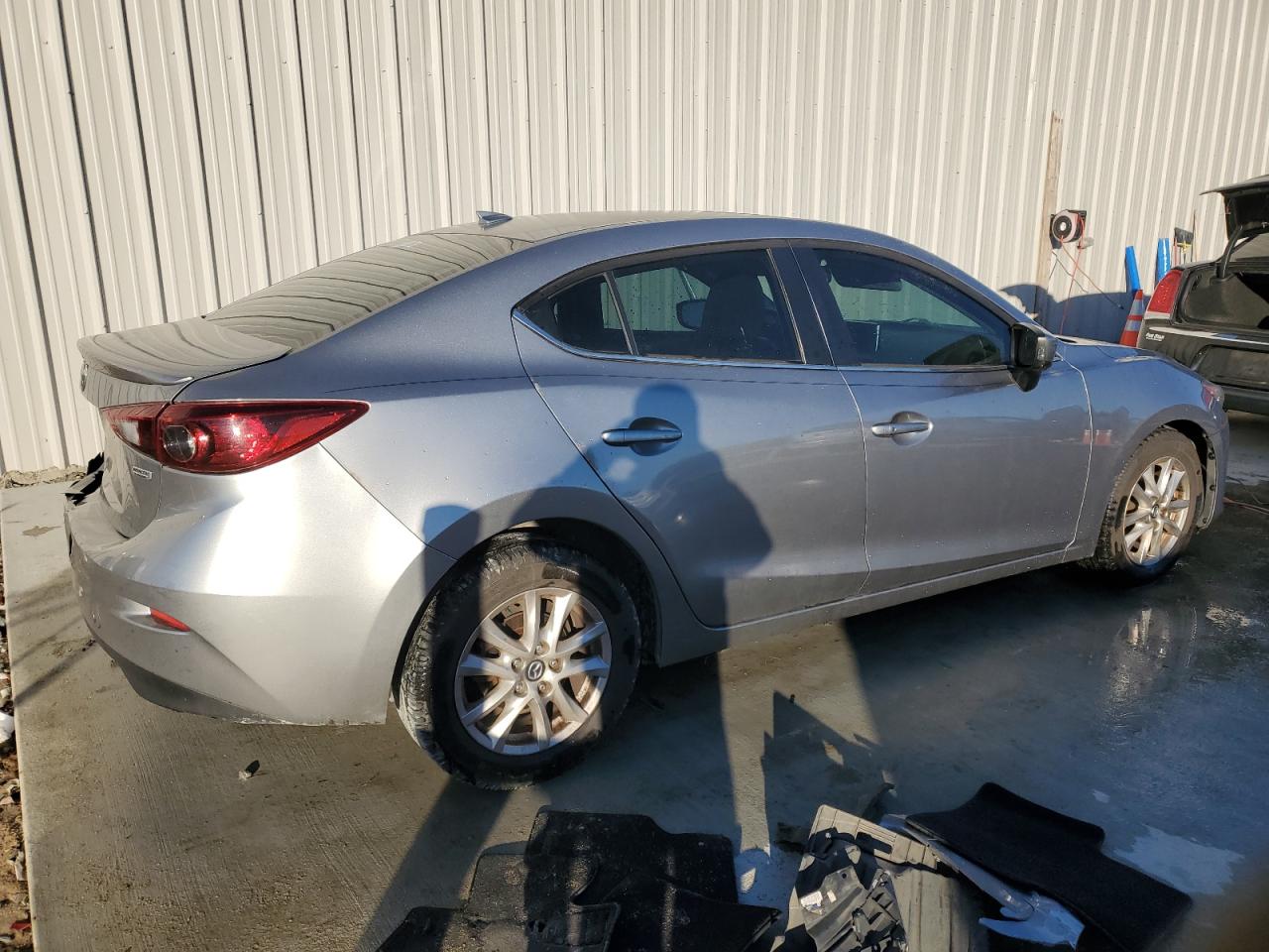 2015 Mazda 3 VIN 3MZBM1V79FM166254 Copart auction photo, front end damage thumbnail 3