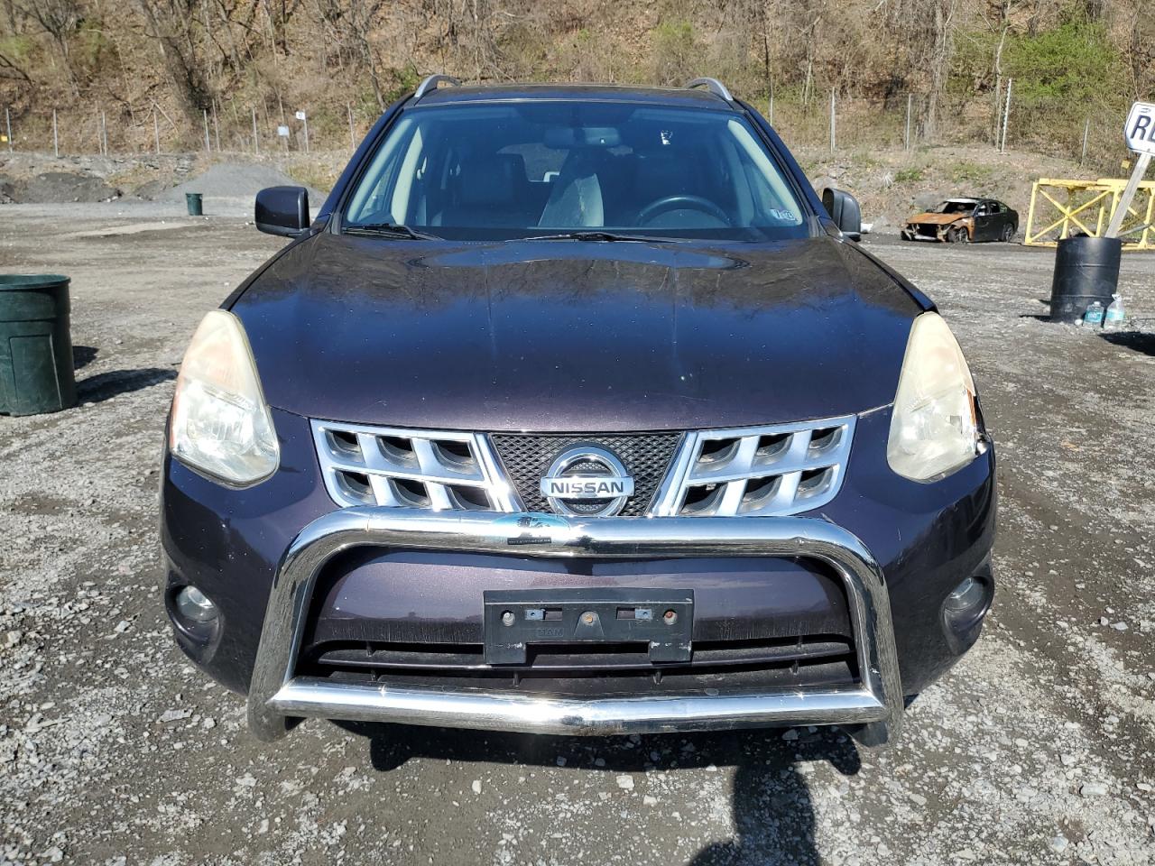2011 Nissan Rogue VIN JN8AS5MV9BW307009 Copart auction photo, front end / side damage thumbnail 5