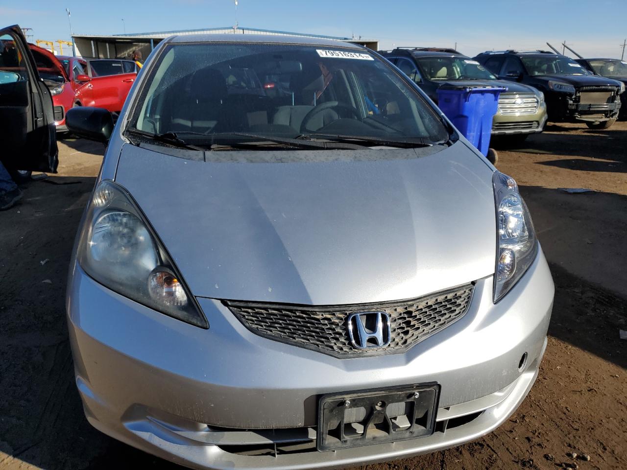 2011 Honda Fit VIN JHMGE8H31BS004254 Copart auction photo, side damage thumbnail 5