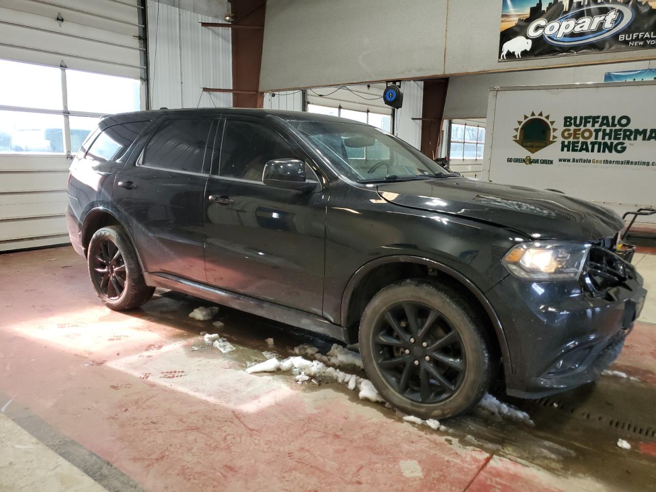 2018 Dodge Durango VIN 1C4RDJAG6JC112203 Copart auction photo, front end damage thumbnail 4