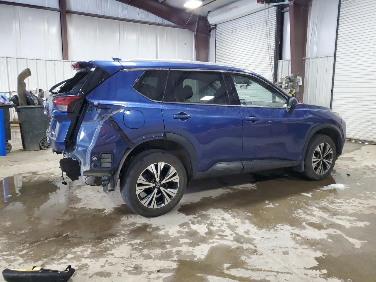 2021 Nissan Rogue VIN JN8AT3BB0MW219530 Copart auction photo, rear end / front end damage thumbnail 3