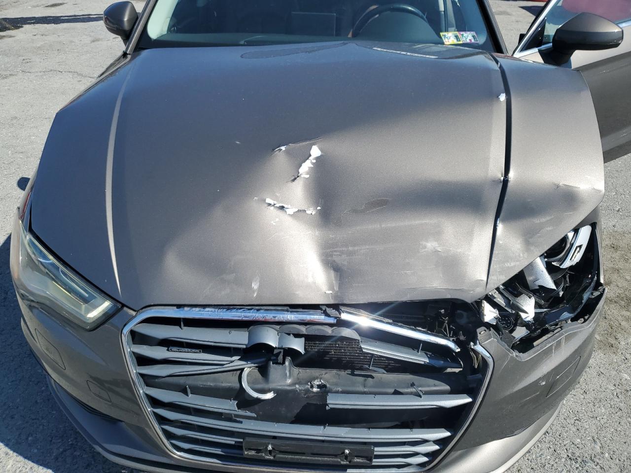 2015 Audi A3 VIN WAUBFGFF8F1055954 Copart auction photo, front end damage thumbnail 11