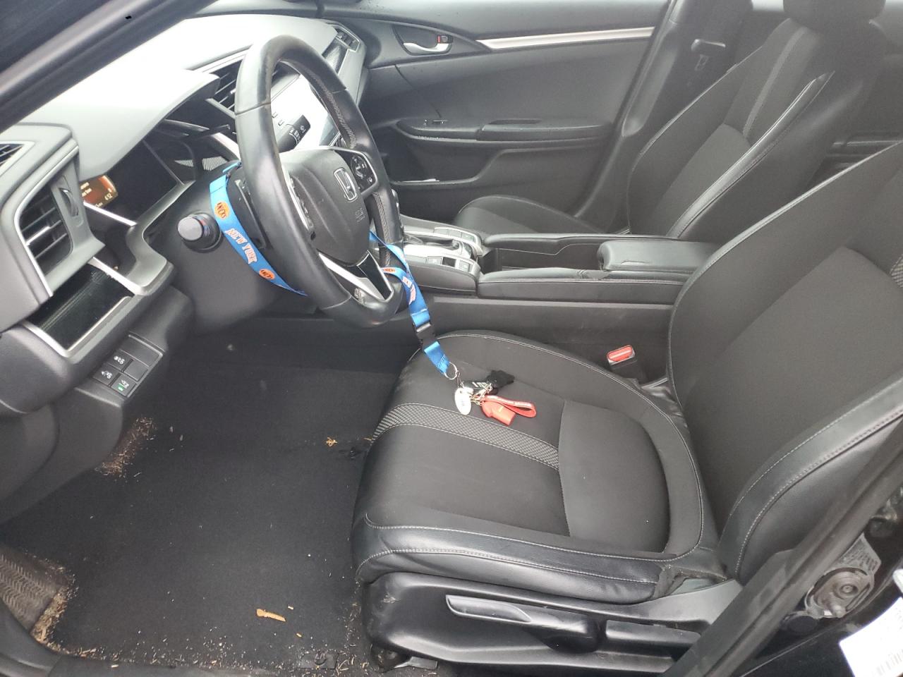 2020 Honda Civic VIN 19XFC2F82LE215630 Copart auction photo, side / undercarriage damage thumbnail 7