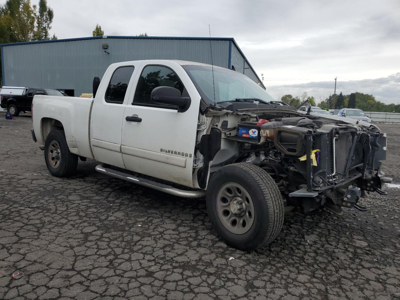 2008 Chevrolet Silverado VIN 1GCEC19C58Z333446 Copart auction photo, front end damage thumbnail 4