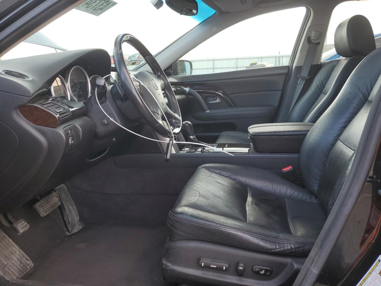 2011 Acura RL VIN JH4KB2F68BC000497 Copart auction photo, front end / side damage thumbnail 7