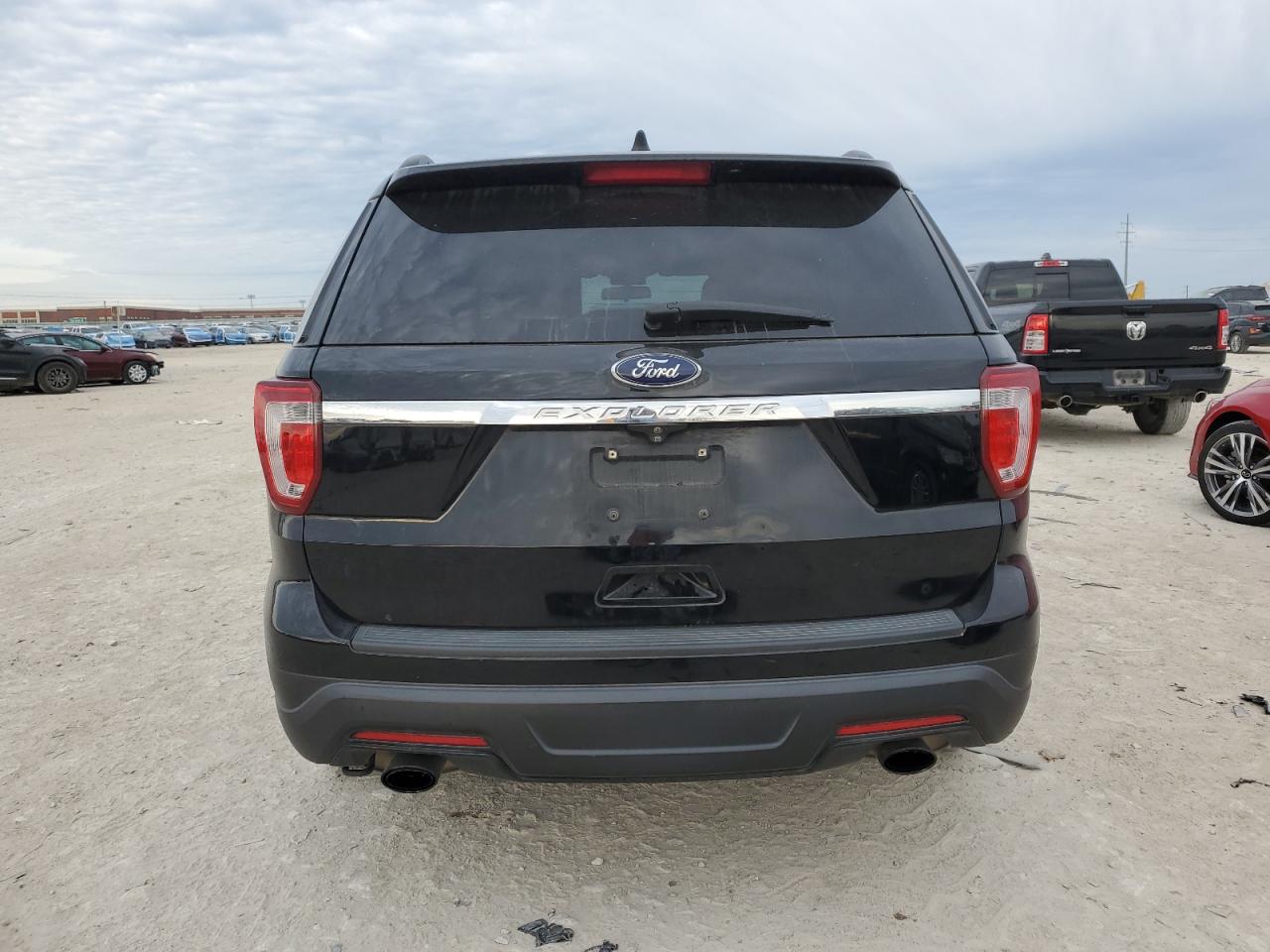 2018 Ford Explorer VIN 1FM5K7BH0JGA66905 Copart auction photo, front end damage thumbnail 6