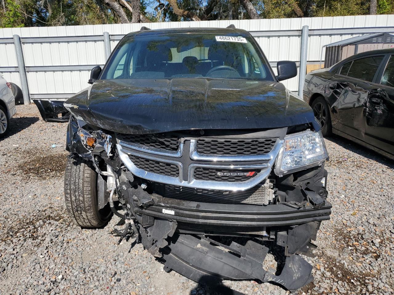 2017 Dodge Journey VIN 3C4PDCAB1HT709118 Copart auction photo, front end / side damage thumbnail 5