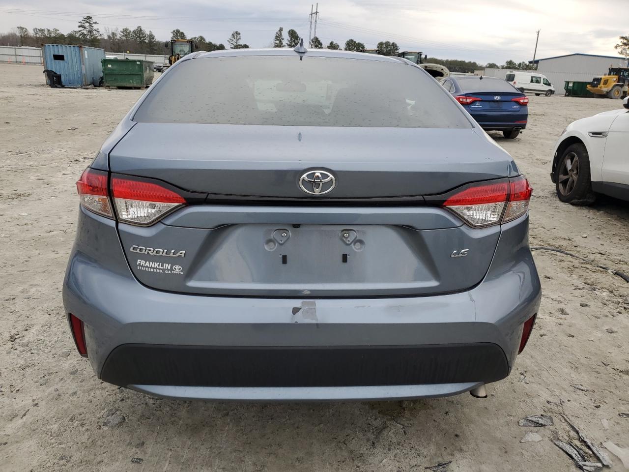 2021 Toyota Corolla VIN 5YFVPMAE6MP204235 Copart auction photo, side / front end damage thumbnail 6