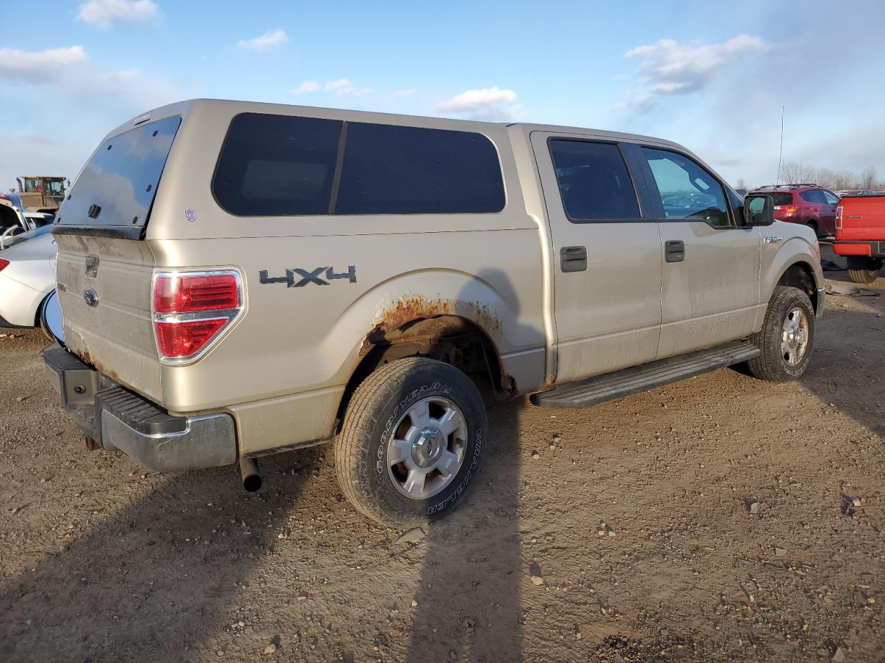 2009 Ford F-150 VIN 1FTRW14819FB12036 Copart auction photo, front end / side damage thumbnail 3
