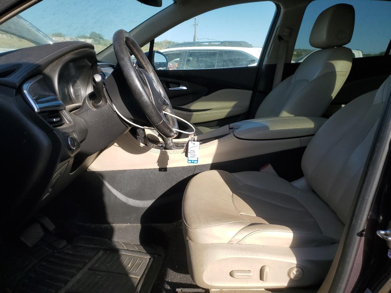 2017 Buick Envision VIN LRBFXESX9HD102073 Copart auction photo, front end / side damage thumbnail 7