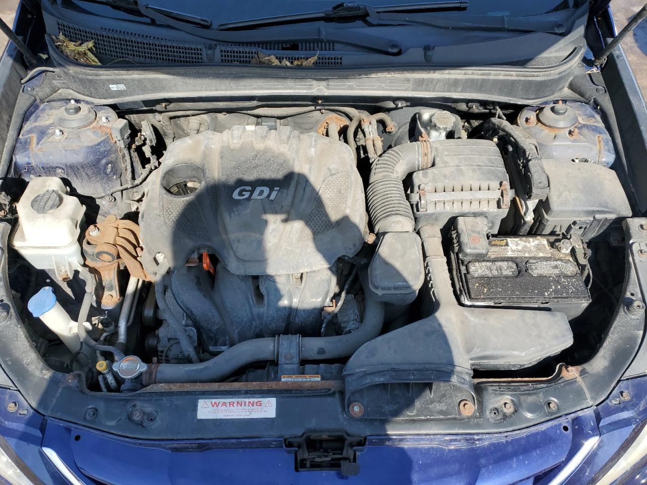 2011 Hyundai Sonata VIN 5NPEB4AC7BH144943 Copart auction photo, front end / mechanical damage thumbnail 11