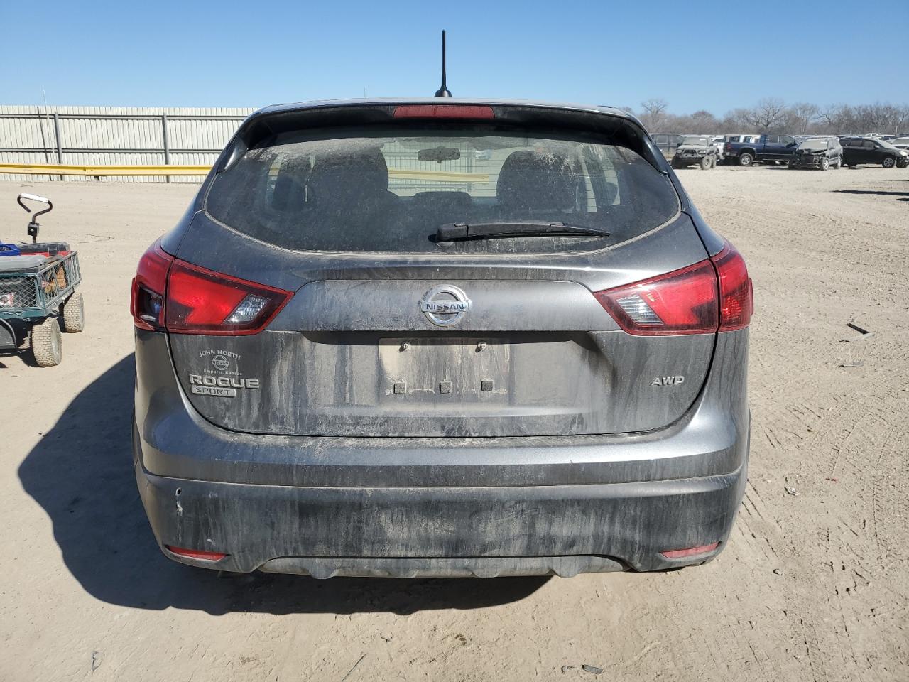 2018 Nissan Rogue VIN JN1BJ1CR7JW263853 Copart auction photo, side / front end damage thumbnail 6
