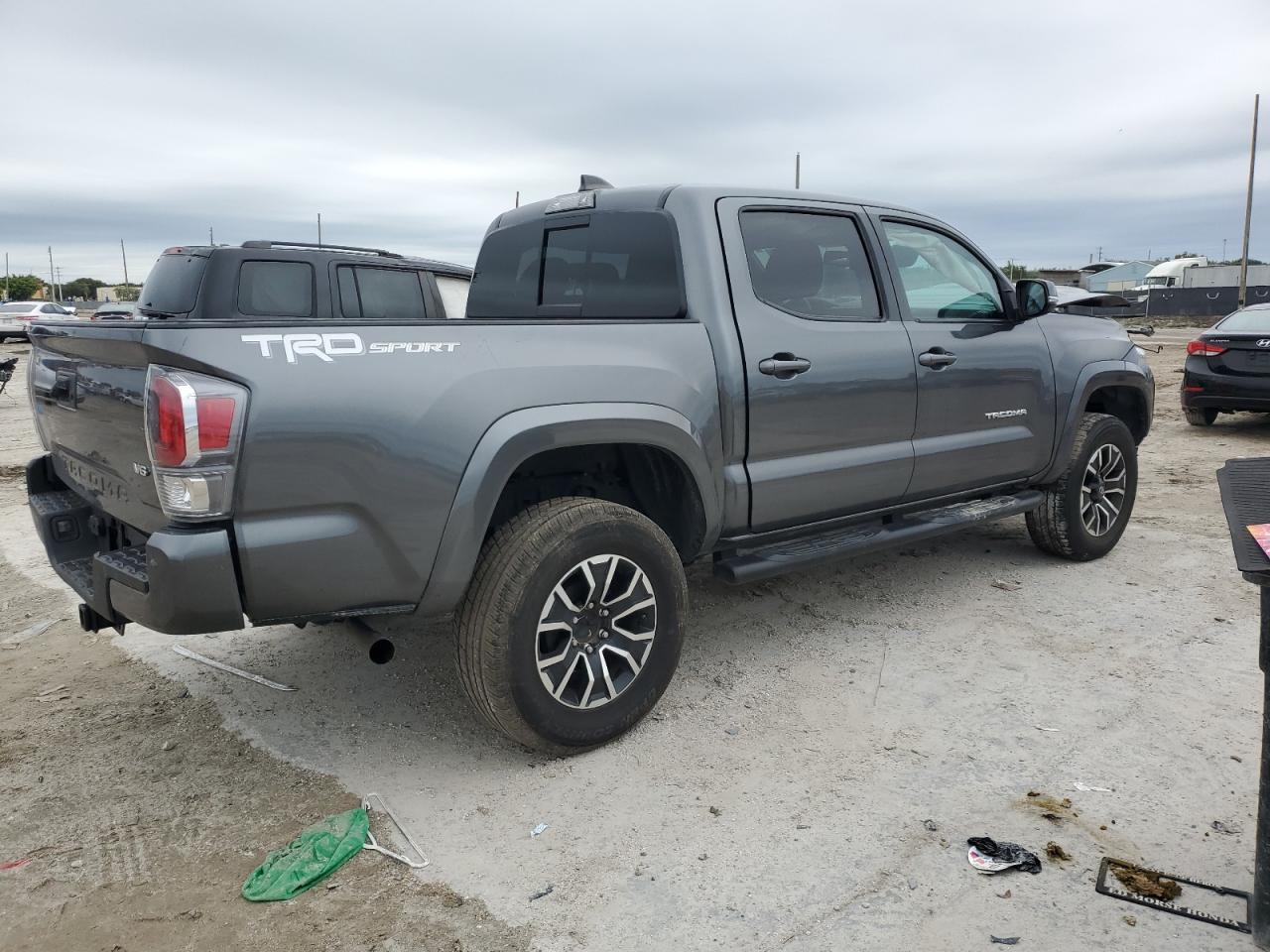 2020 Toyota Tacoma VIN 3TYAZ5CN8LT001840 Copart auction photo, front end / minor dent/scratches damage thumbnail 3
