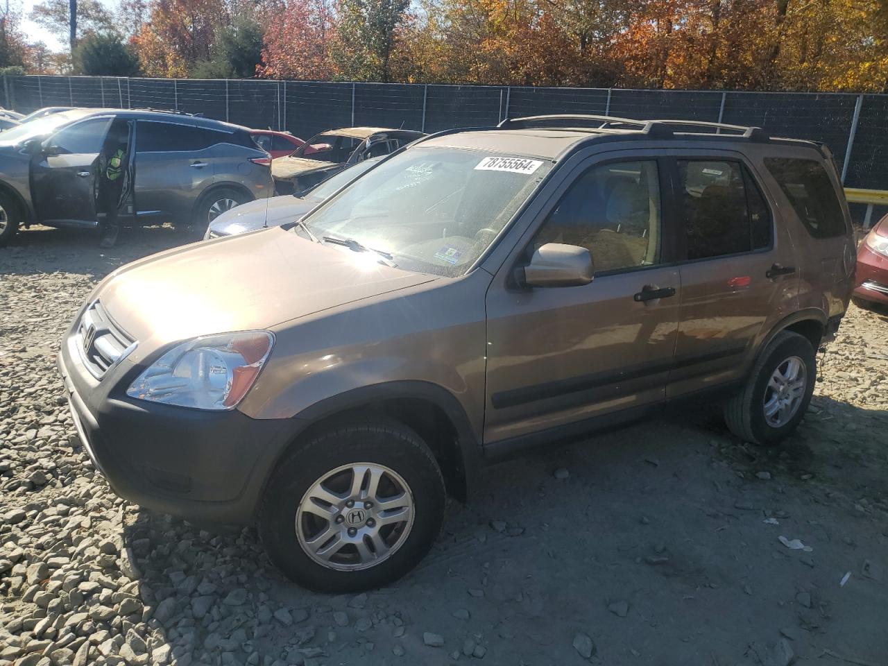 2004 Honda CR-V VIN SHSRD78814U222657