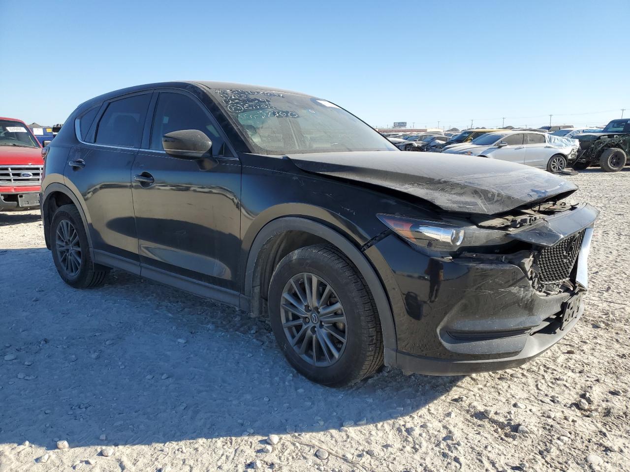 2017 Mazda CX-5 VIN JM3KFBCL6H0137360 Copart auction photo, front end damage thumbnail 4