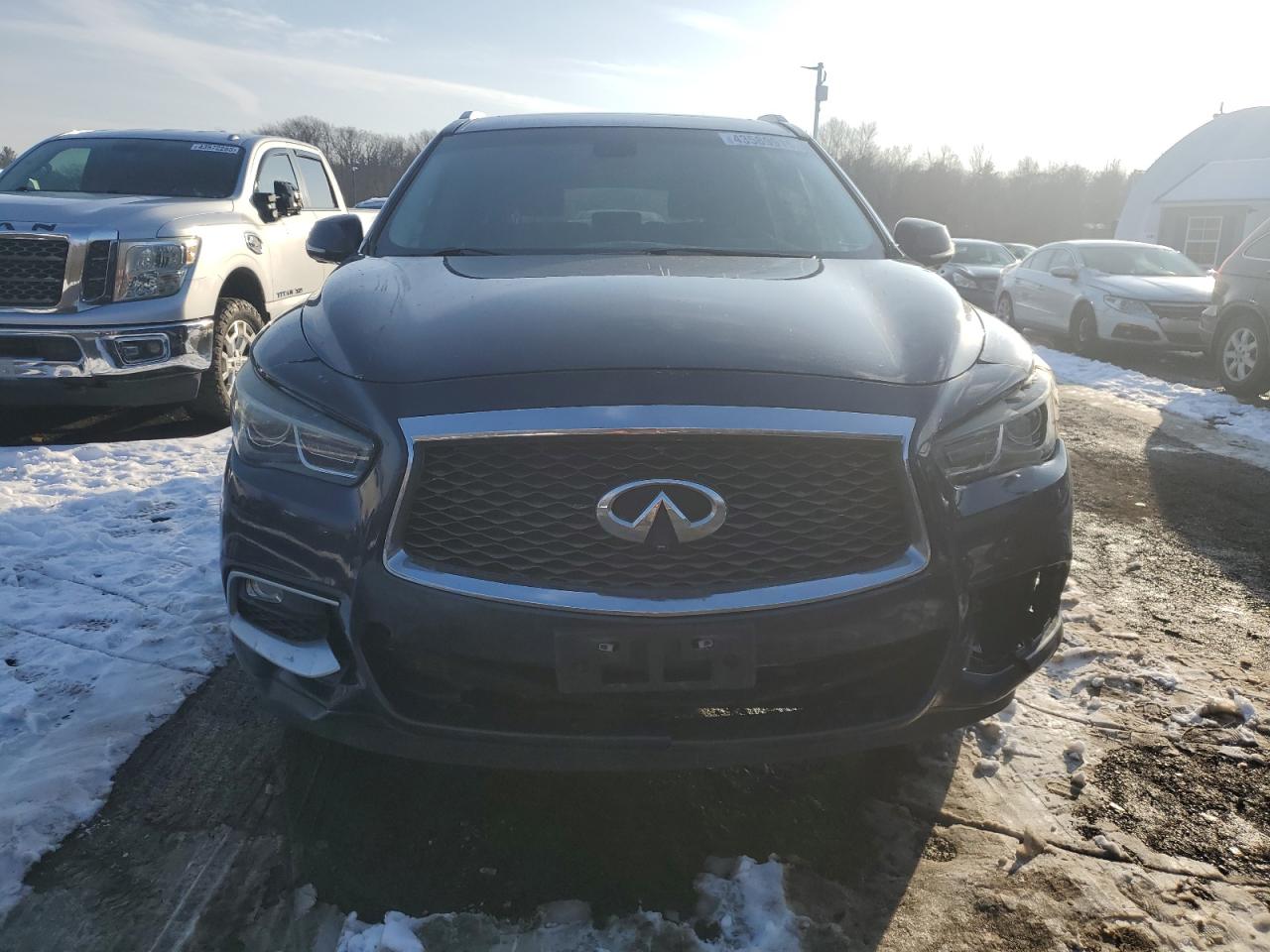 2016 Infiniti QX60 VIN 5N1AL0MM1GC506319 Copart auction photo, front end / all over damage thumbnail 5