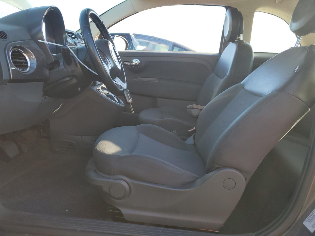 2015 Fiat 500 VIN 3C3CFFAR9FT609731 Copart auction photo, mechanical damage thumbnail 7