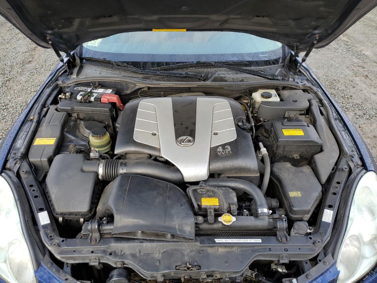 2005 Lexus SC VIN JTHFN48Y450071043 Copart auction photo, all over damage thumbnail 11