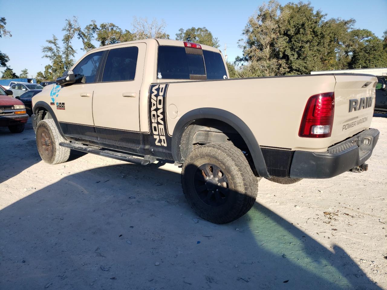 2018 RAM 2500 VIN 3C6TR5EJ9JG395768 Copart auction photo, front end / stripped damage thumbnail 2