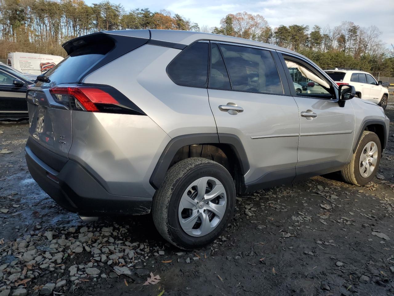 2023 Toyota RAV 4 VIN 2T3F1RFV9PW329400 Copart auction photo, side damage thumbnail 3