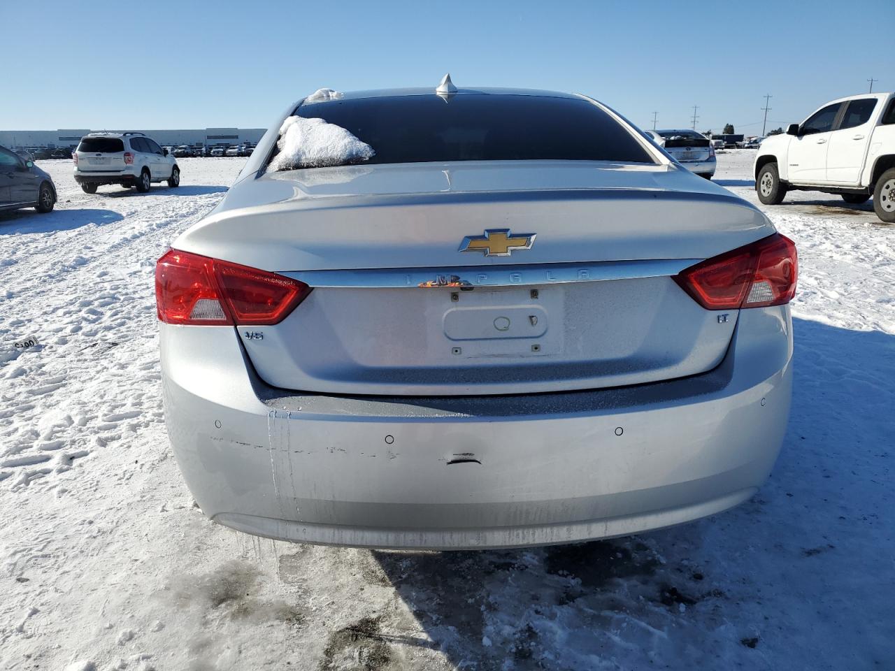 2016 Chevrolet Impala VIN 2G1115S30G9202934 Copart auction photo, front end / rear end damage thumbnail 6