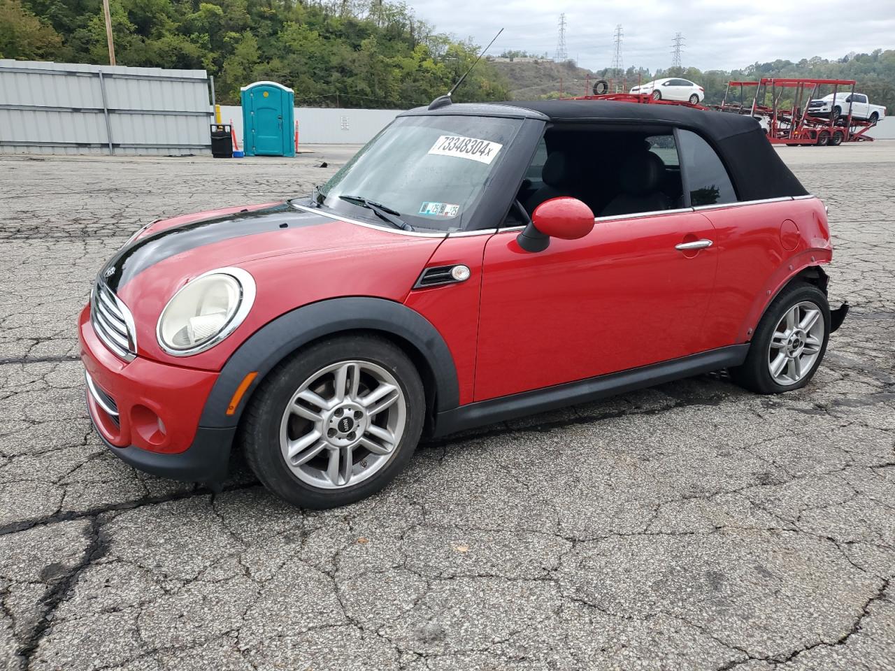 2011 MINI Cooper VIN WMWZN3C51BTZ78331