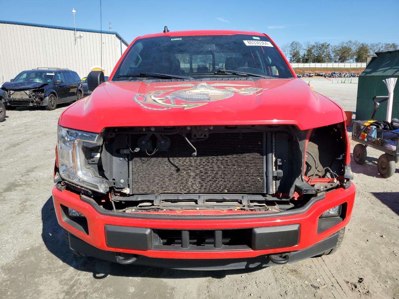 2019 Ford F-150 VIN 1FTEW1E48KFB58284 Copart auction photo, side damage thumbnail 5