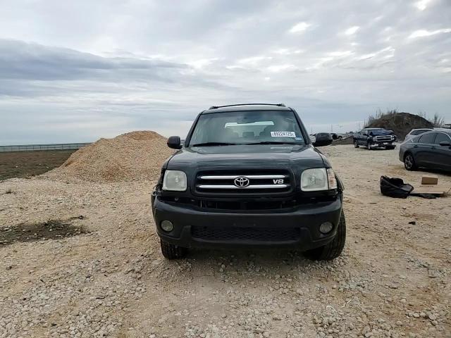 2001 Toyota Sequoia VIN 5TDBT48A41S041363 Copart auction photo, front end / side damage thumbnail 12