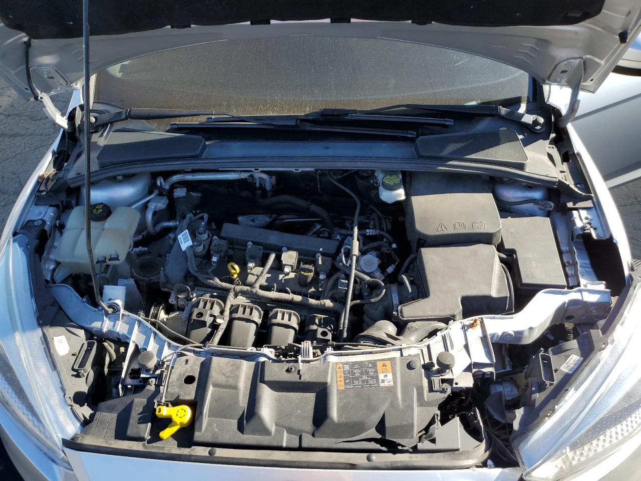 2017 Ford Focus VIN 1FADP3F20HL323522 Copart auction photo, front end damage thumbnail 11