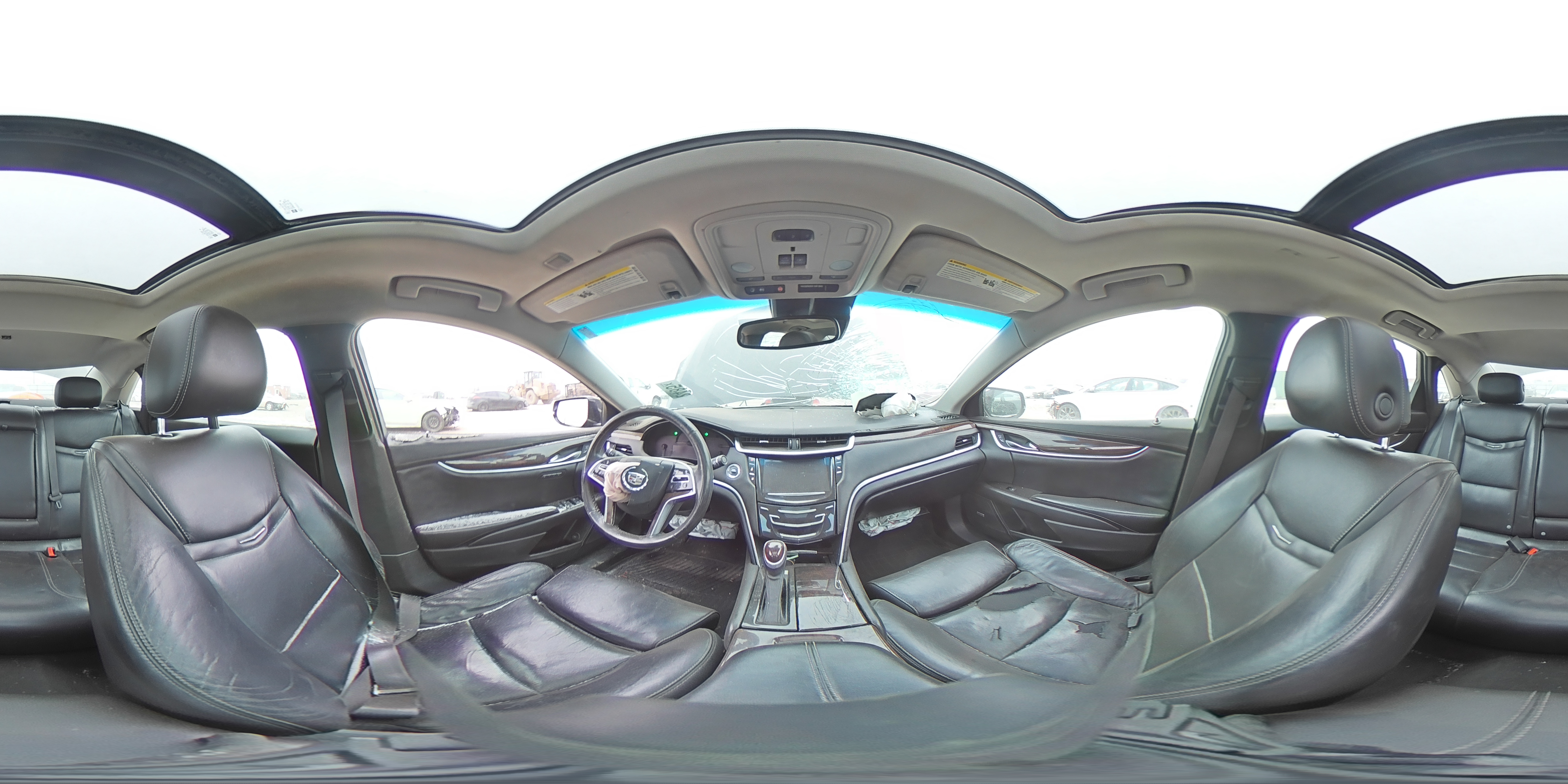 2013 Cadillac XTS VIN 2G61R5S3XD9102712 Copart auction photo, front end / rear end damage thumbnail 13