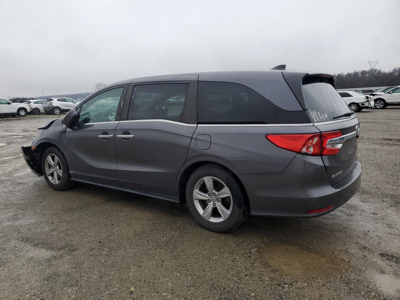 2019 Honda Odyssey VIN 5FNRL6H72KB045321 Copart auction photo, front end damage thumbnail 2