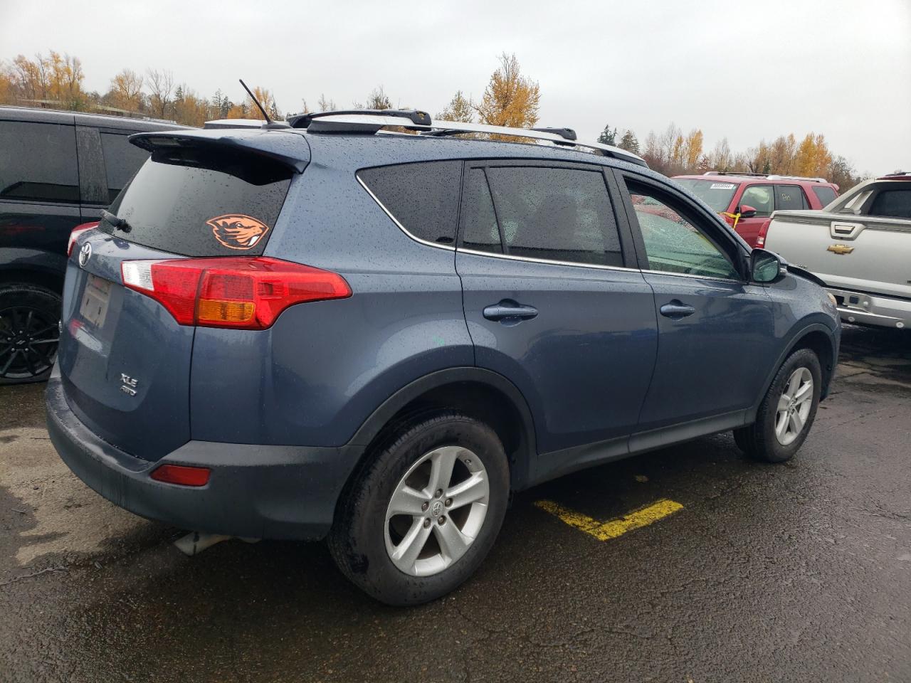 2013 Toyota RAV 4 VIN 2T3RFREV2DW044971 Copart auction photo, front end damage thumbnail 3