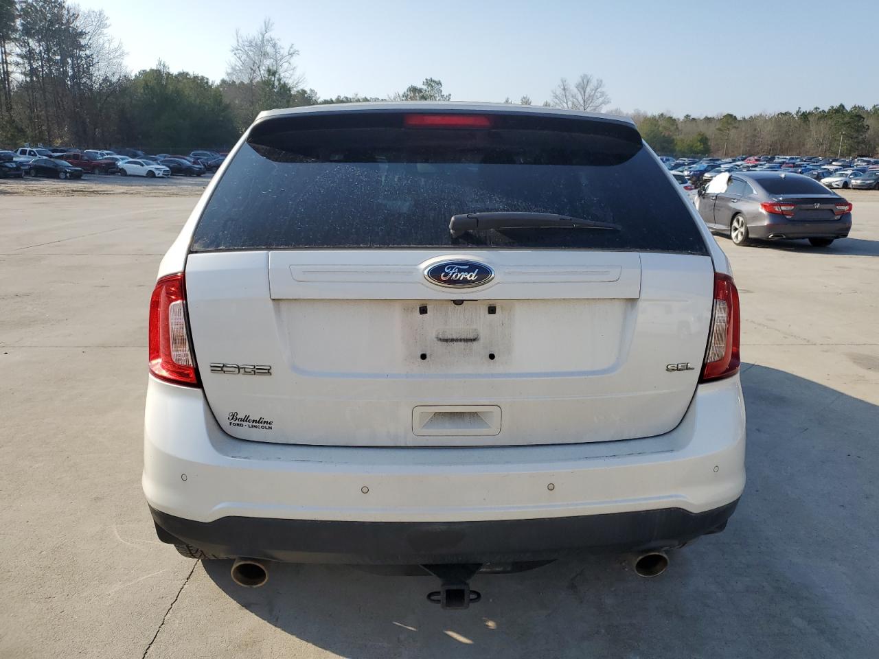 2014 Ford Edge VIN 2FMDK3JC0EBA29019 Copart auction photo, front end damage thumbnail 6