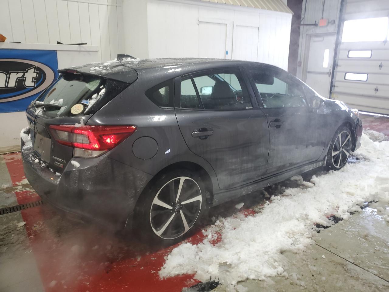 2022 Subaru Impreza VIN 4S3GTAM61N3704157 Copart auction photo, side damage thumbnail 3