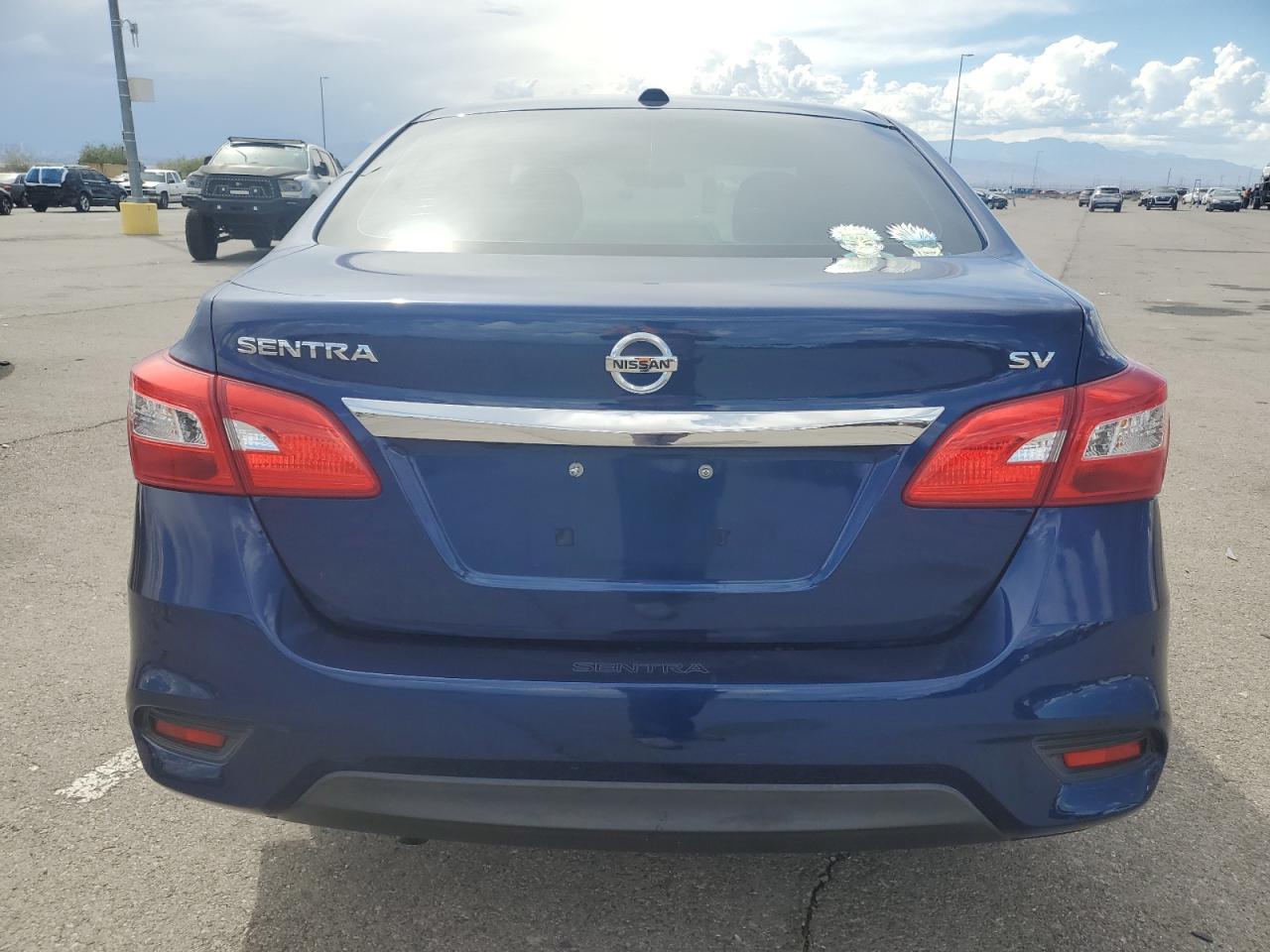 2018 Nissan Sentra VIN 3N1AB7AP4JY345397 Copart auction photo, side / rear end damage thumbnail 6