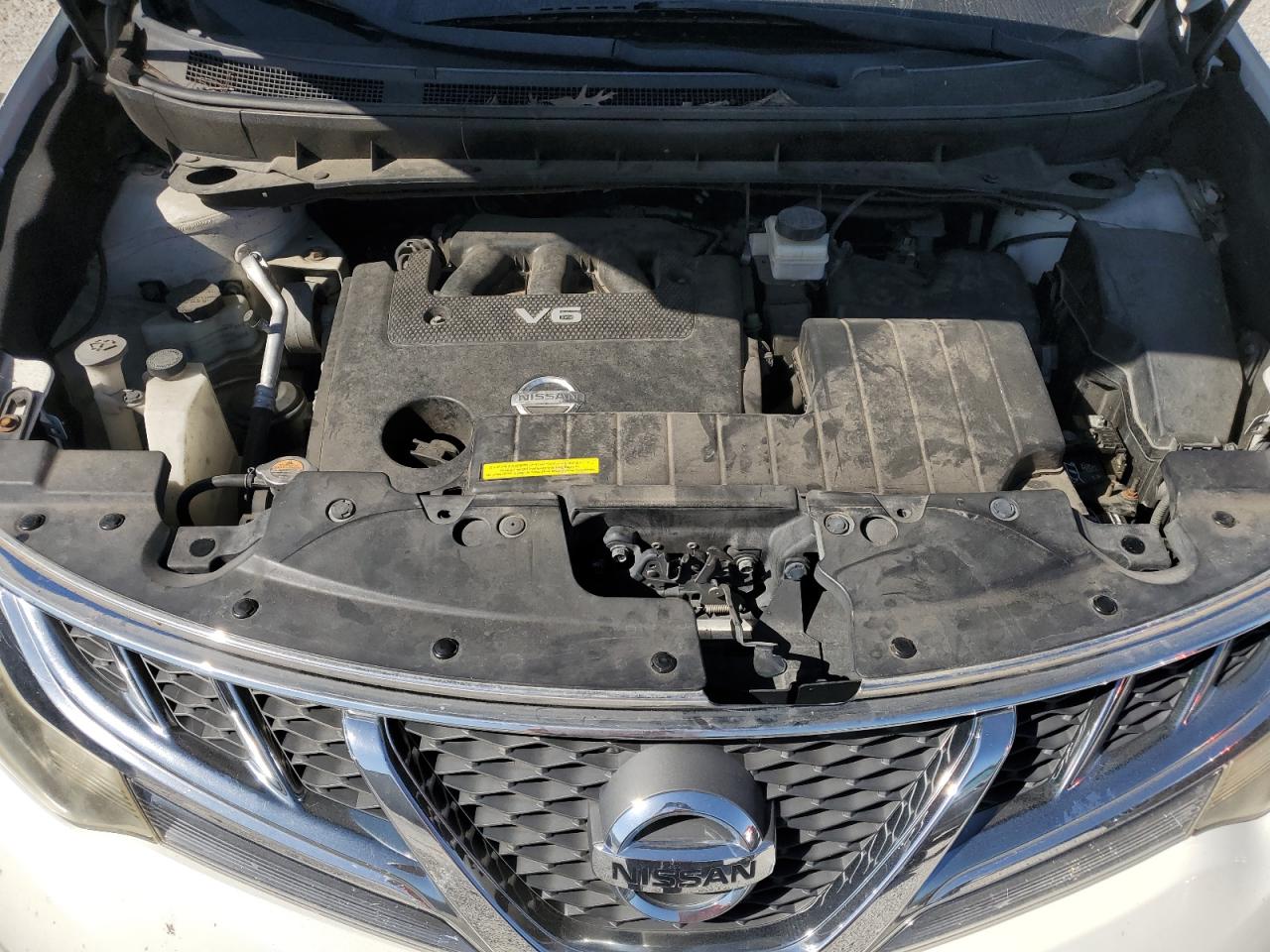 2011 Nissan Murano VIN JN8AZ1MW6BW184945 Copart auction photo, front end damage thumbnail 12