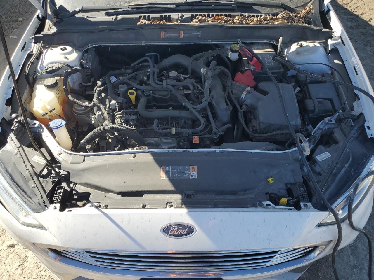 2020 Ford Fusion VIN 3FA6P0CD6LR116415 Copart auction photo, front end / undercarriage damage thumbnail 11
