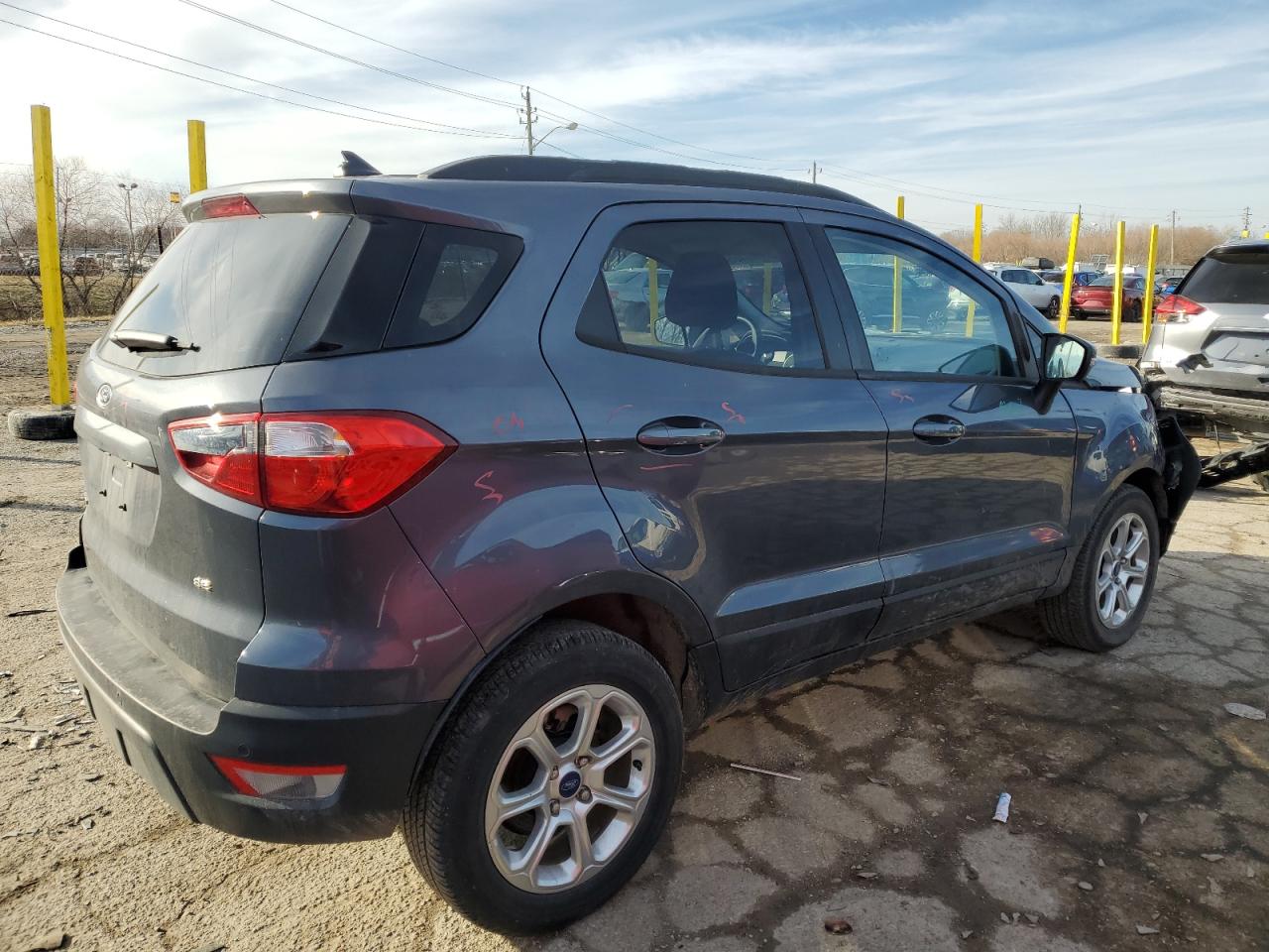 2021 Ford EcoSport VIN MAJ3S2GE4MC440737 Copart auction photo, front end / minor dent/scratches damage thumbnail 3