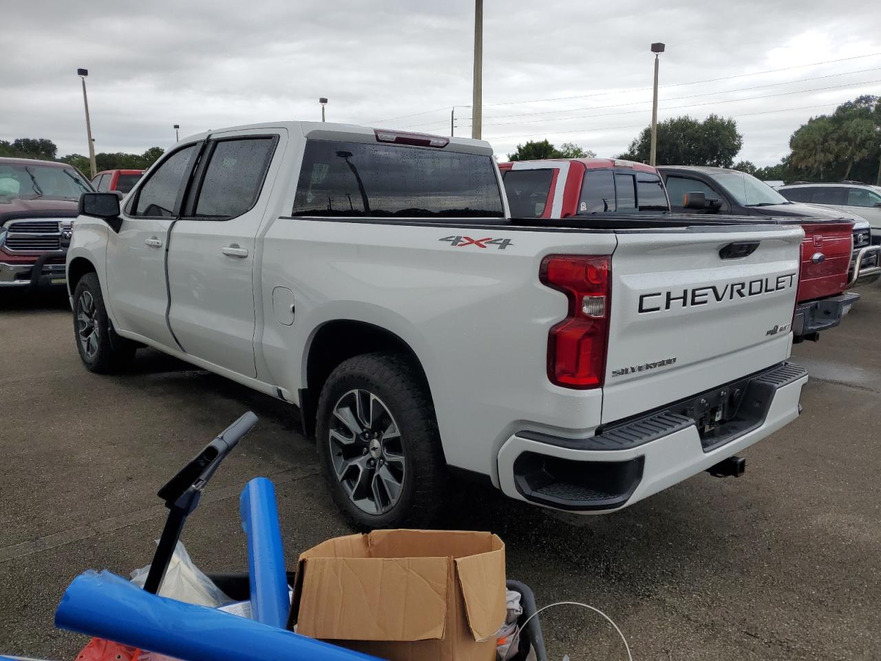 2023 Chevrolet Silverado VIN 1GCUDEE84PZ235959 Copart auction photo, water/flood damage thumbnail 2
