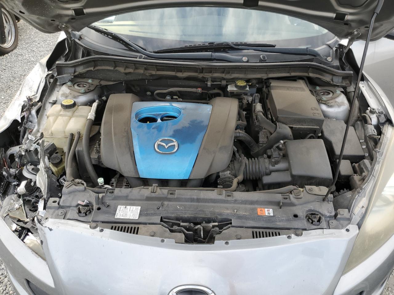 2012 Mazda 3 VIN JM1BL1M87C1575359 Copart auction photo, front end damage thumbnail 11