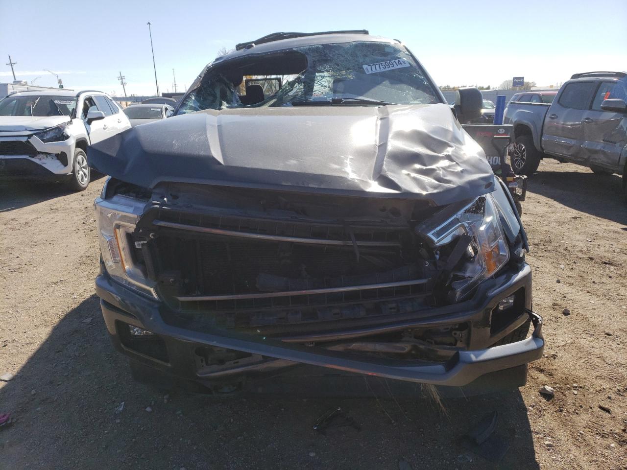 2018 Ford F-150 VIN 1FTFW1E58JKE14166 Copart auction photo, rollover damage thumbnail 5