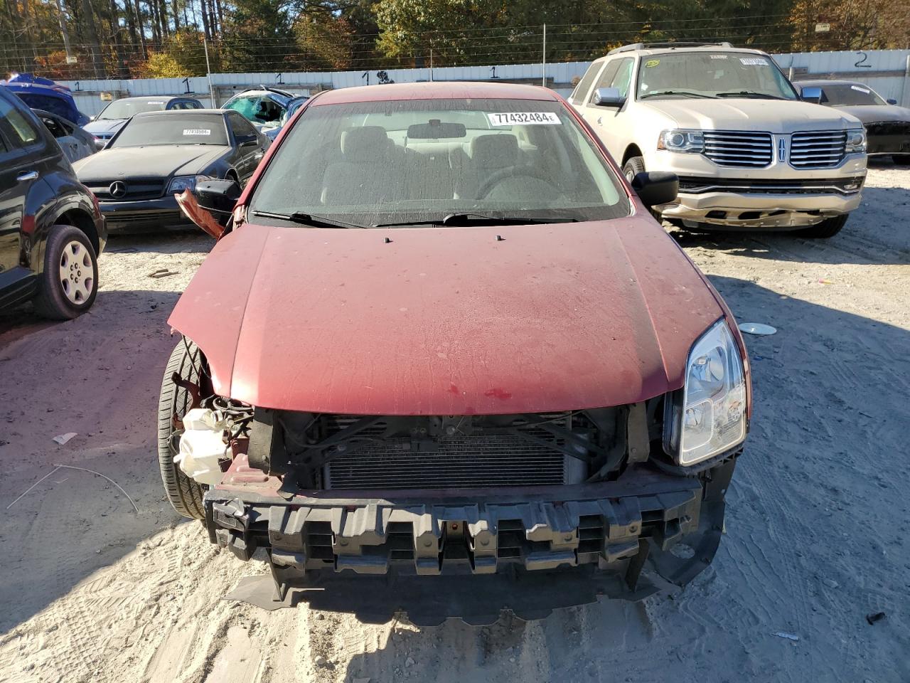 2007 Ford Fusion VIN 3FAHP06Z77R194529 Copart auction photo, front end damage thumbnail 5
