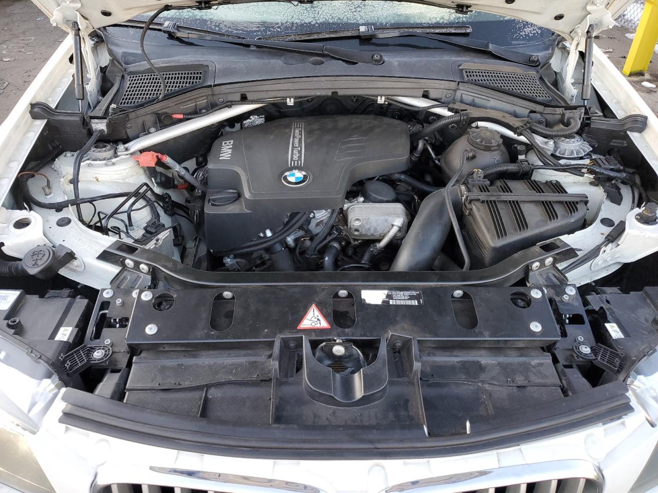 2013 BMW X3 VIN 5UXWX9C51D0A31539 Copart auction photo, front end damage thumbnail 13
