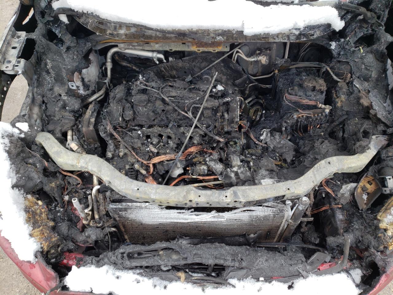 2014 Ford Escape VIN 1FMCU0JX8EUA60729 Copart auction photo, burn - engine / burn damage thumbnail 12