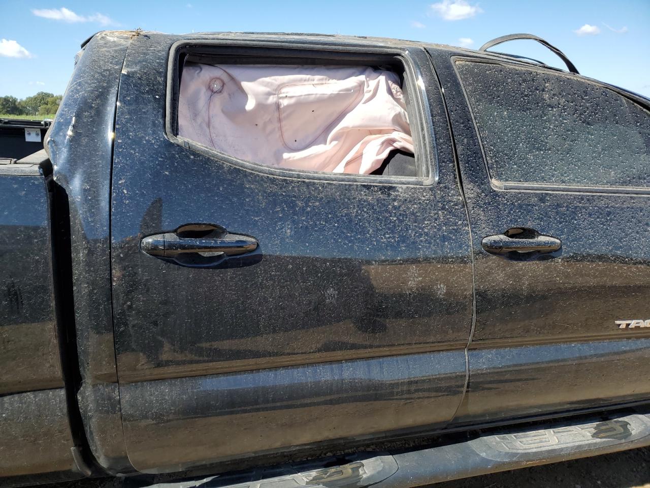 2020 Toyota Tacoma VIN 3TMDZ5BN8LM081294 Copart auction photo, rollover damage thumbnail 10